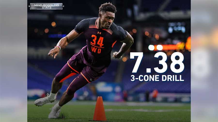 What is the 3 cone drill at the NFL combine?