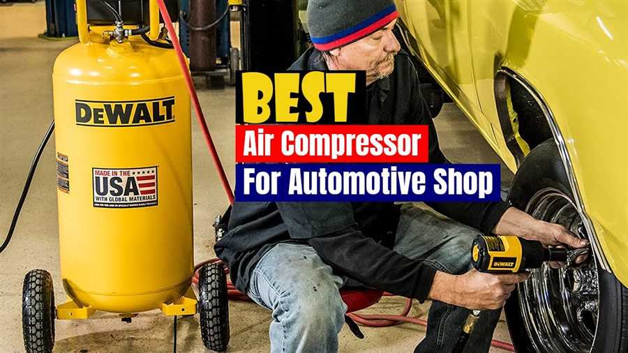 Best Portable Air Compressor for Auto Repair Shops