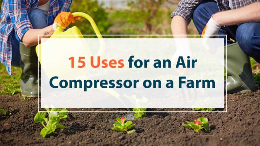 Top portable air compressors for farm use