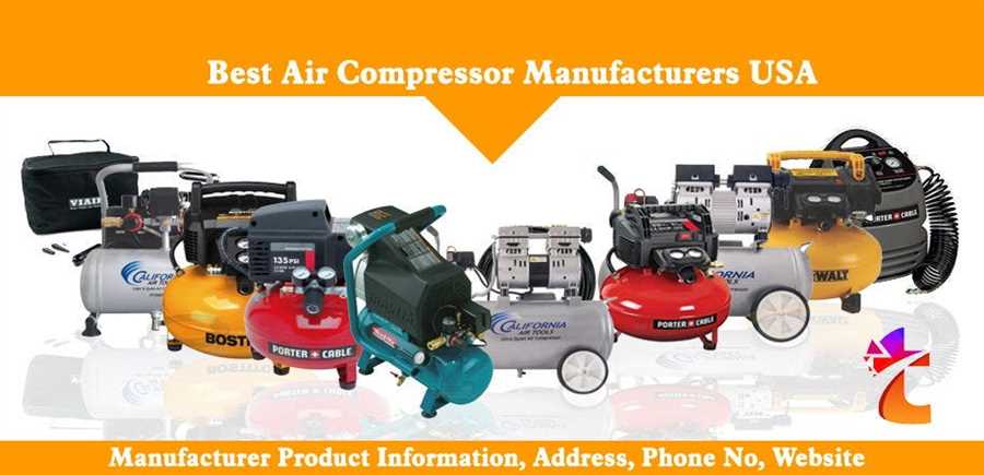 Benefits of Choosing the Right Air Compressor Manufacturer