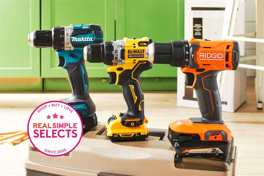 Top recommendations for professional-grade household drills