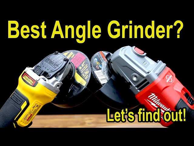 Factors to consider when selecting an angle grinder for cutting pavers