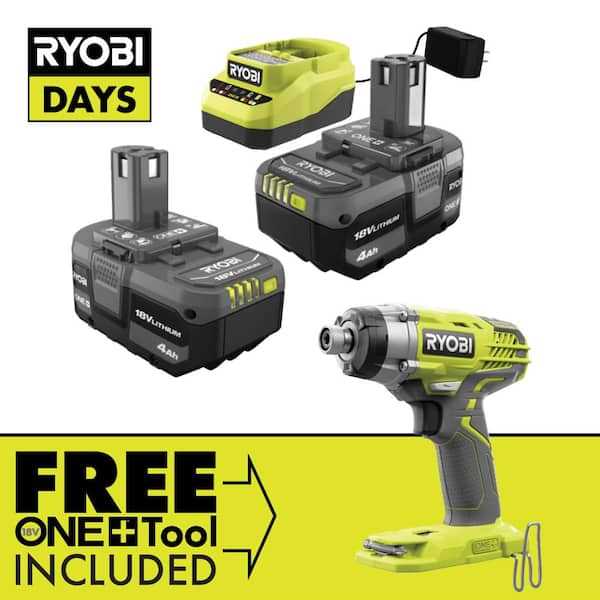 Comparison of Ryobi's Battery Options