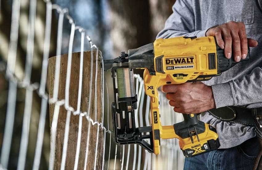 Factors to Consider When Choosing a Battery Powered Nail Gun for Fencing