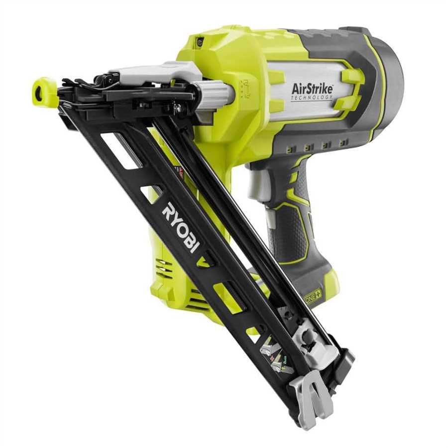 Main Features of the Ryobi P325 Airstrike 18V One+ Lithium Ion Cordless 16-Gauge Straight Finish Nailer: