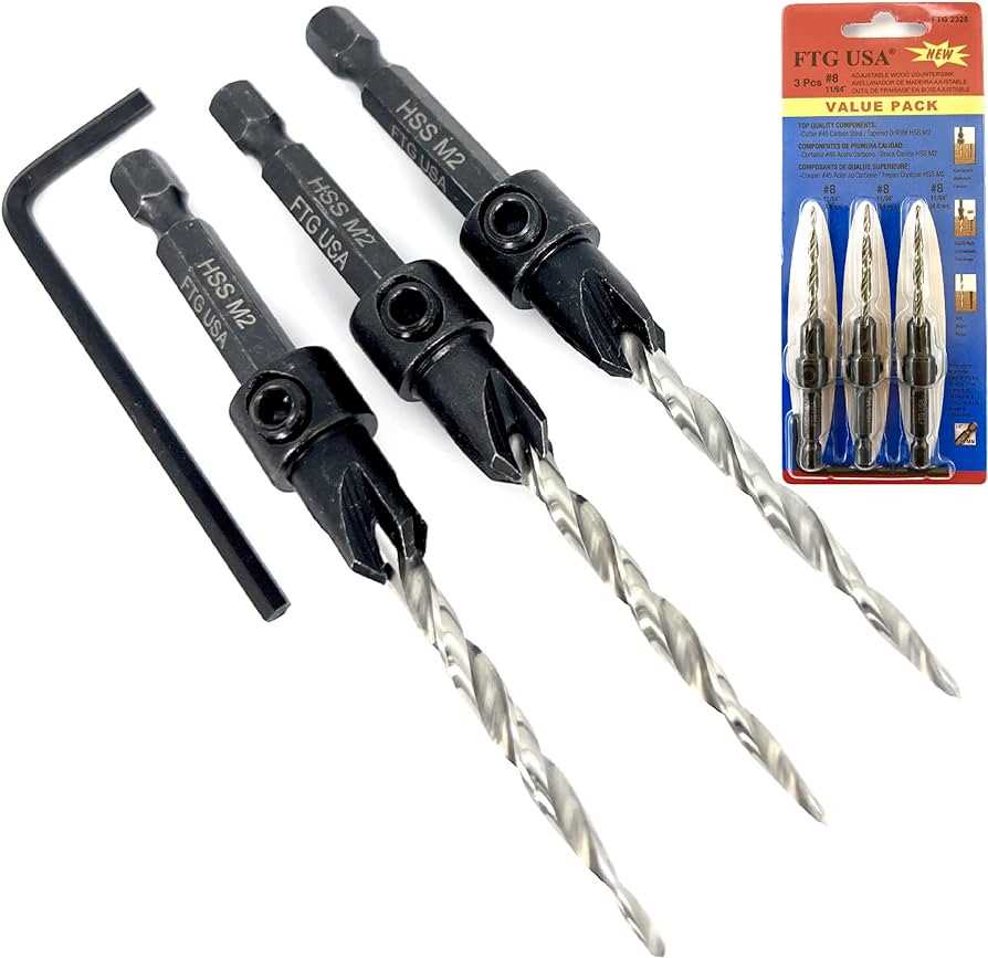 Best Countersink Drill Bit Sets for Wood on the Market