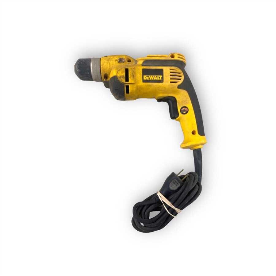 Dewalt DWD520K: The Ideal Drill for Concrete and Masonry Projects