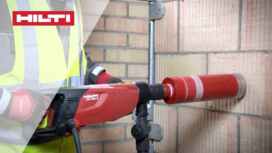 How to properly use a diamond core drill