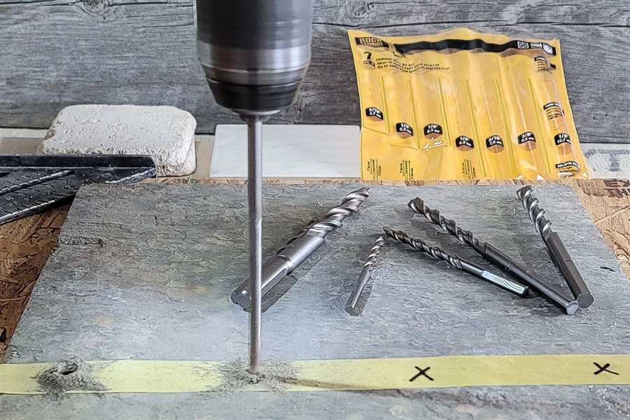 Masonry Drill Bits for Stone Tile