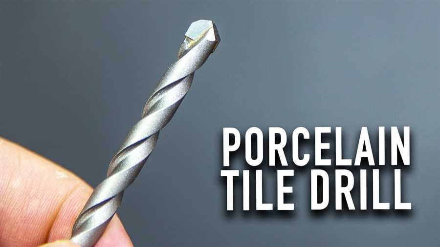 Porcelain Tile Multi-Purpose Drill Bits