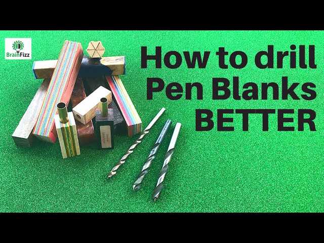 Best Drill Bits for Pen Blanks