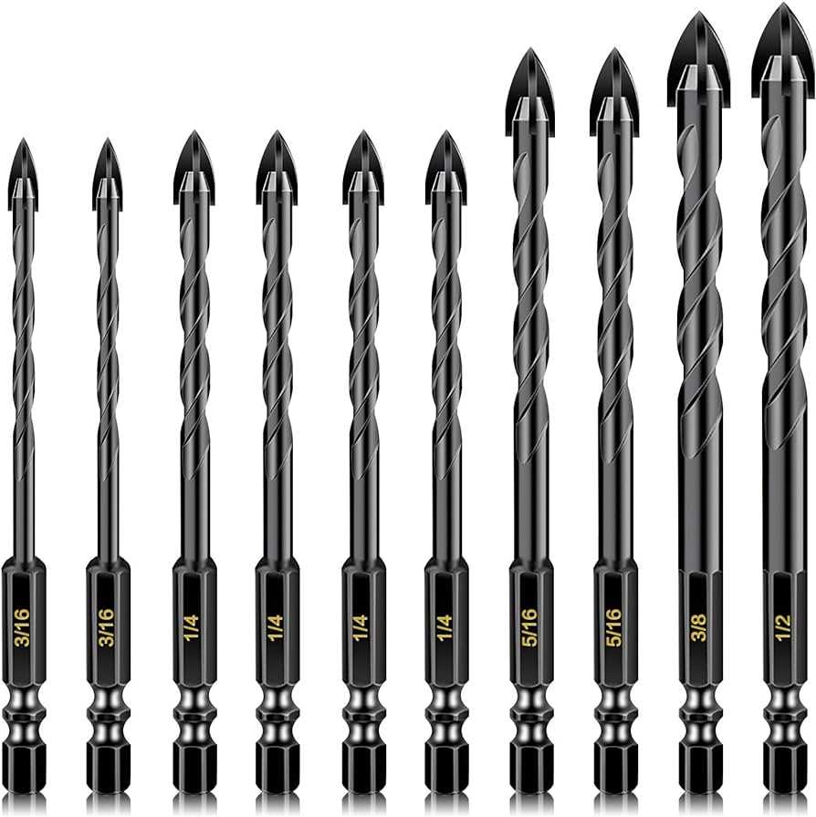 Carbide-Tipped Masonry Drill Bits: The Best Choice for Drilling Very Hard Brick