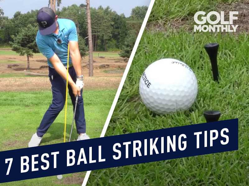Understanding the physics behind hitting down on a golf ball