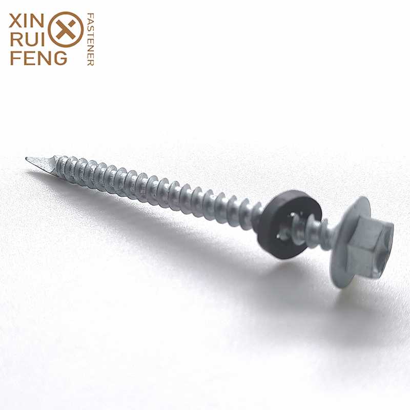 Benefits of using a hex flange head self drilling screw