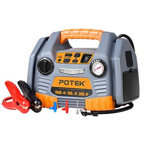 How to properly use a jump starter with air compressor