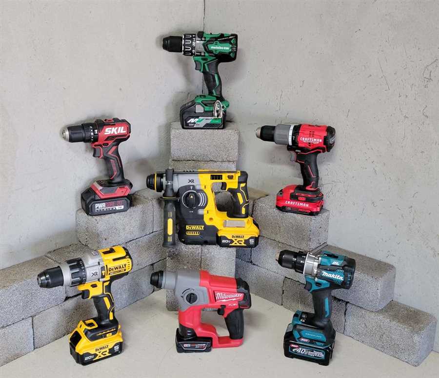 Comparison of the Best Lightweight SDS Drills on the Market
