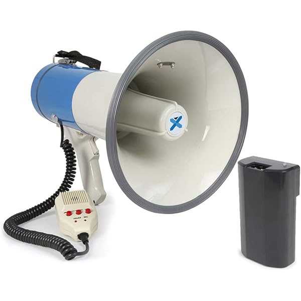 2. Portable and Lightweight Megaphone