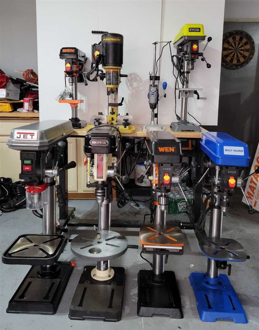 Best Mid Range Drill Press: Reviews and Buying Guide
