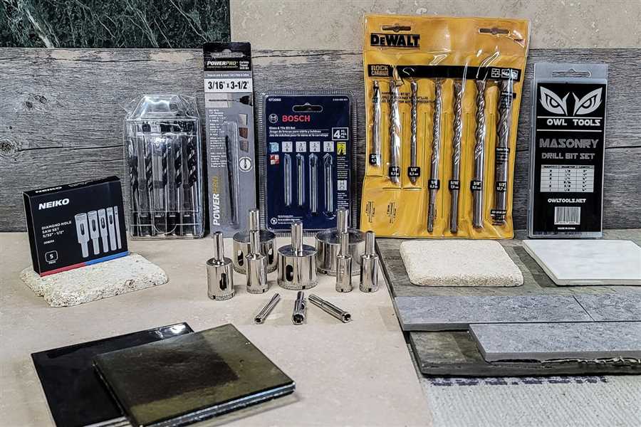 Why a versatile drill bit set is essential for your projects