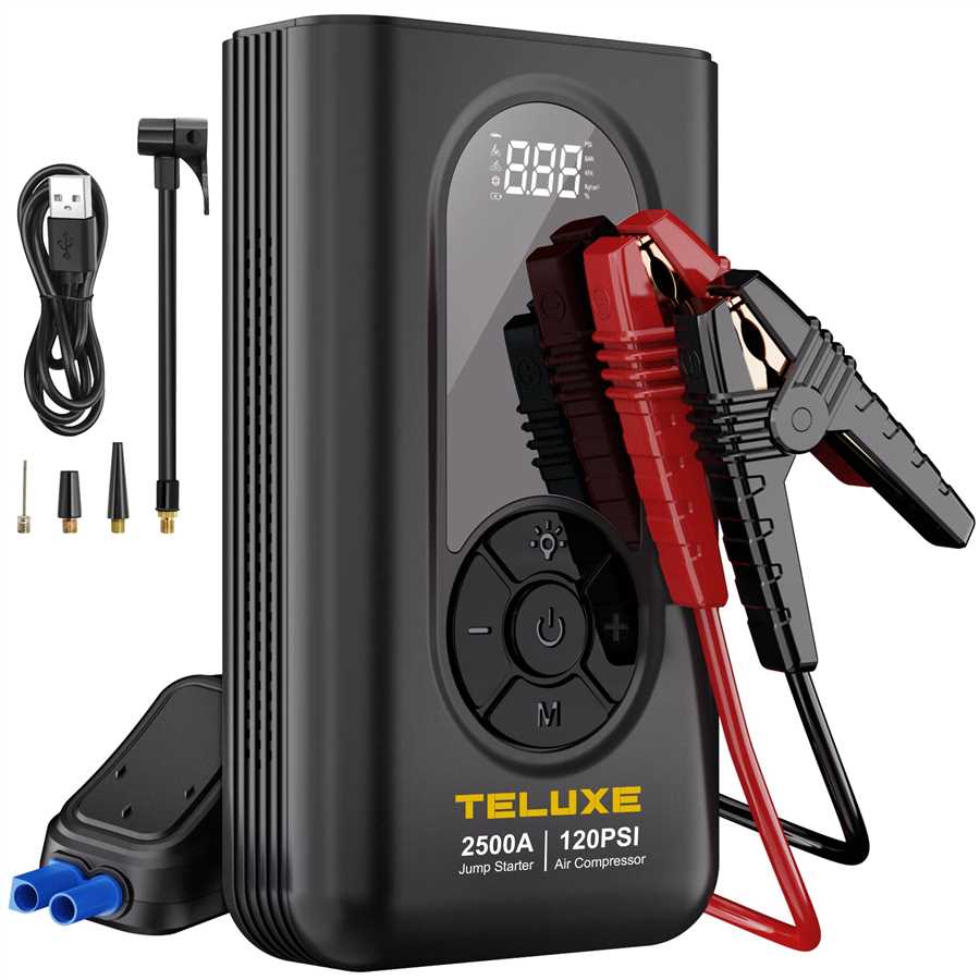 Why You Need a Portable Car Battery Jump Starter with Air Compressor