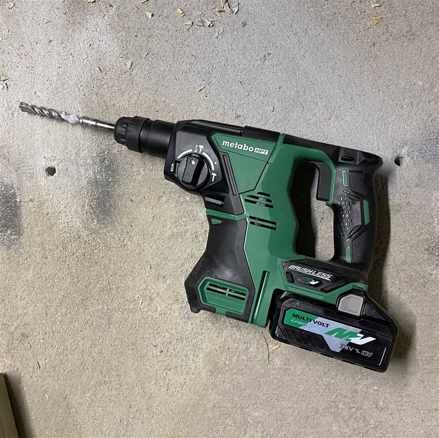 What is a rotary hammer drill?