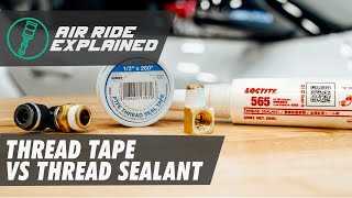 Factors to Consider When Selecting a Thread Sealant for Air Compressor Fittings