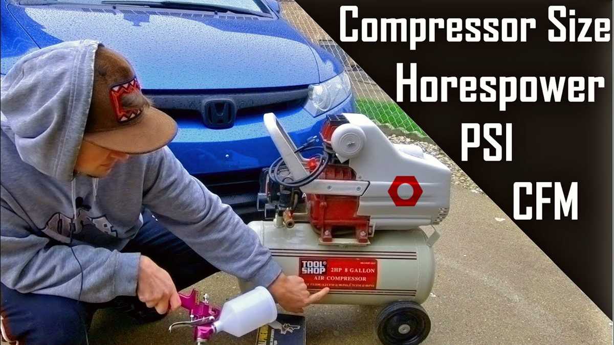 Recommended Air Compressor Features for Painting