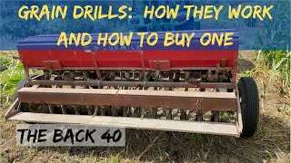 Advantages of using a seed drill