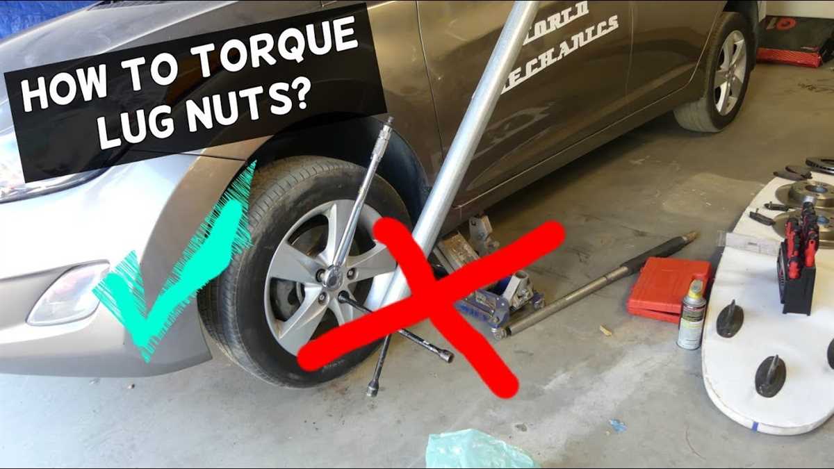 Checking Torque on Different Types of Wheel Nuts