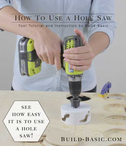 Remove the Hole Saw from the Drill