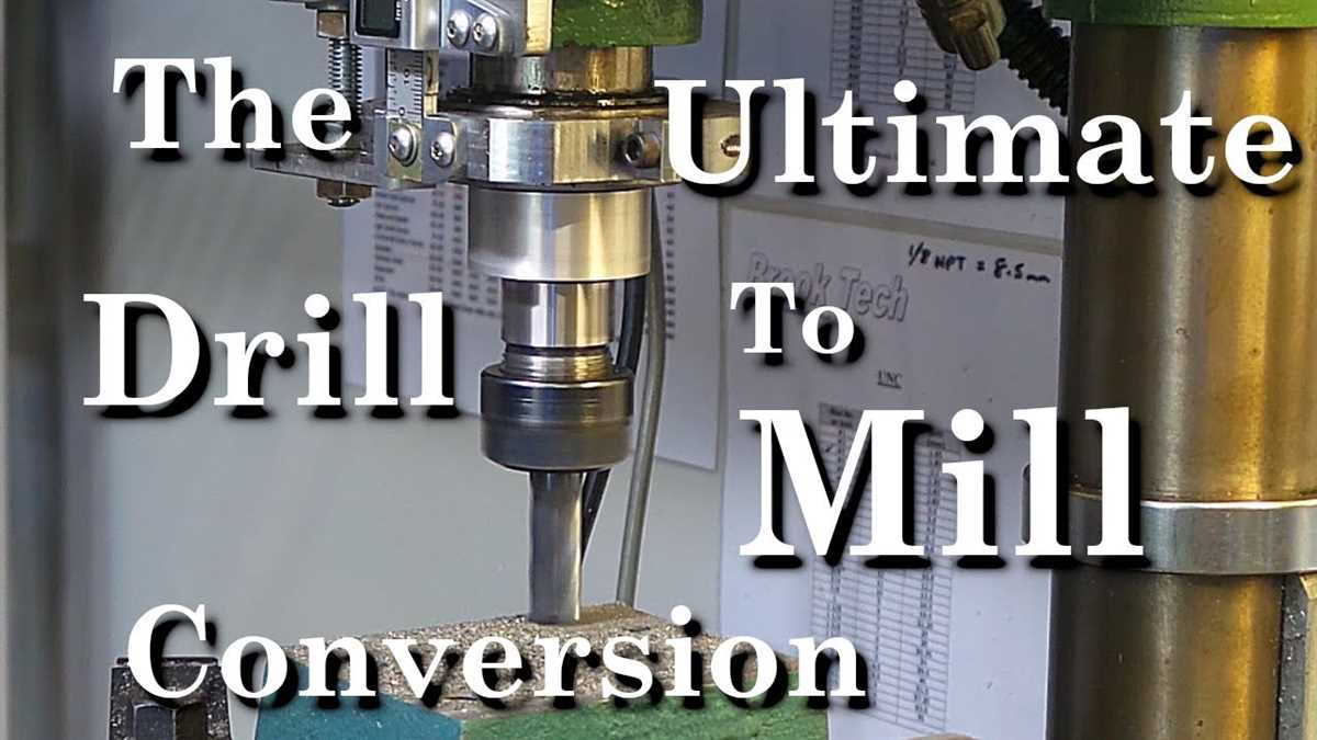 7. Monitor the milling process