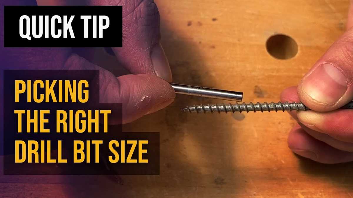 Common Mistakes to Avoid When Selecting the Drill Bit Size