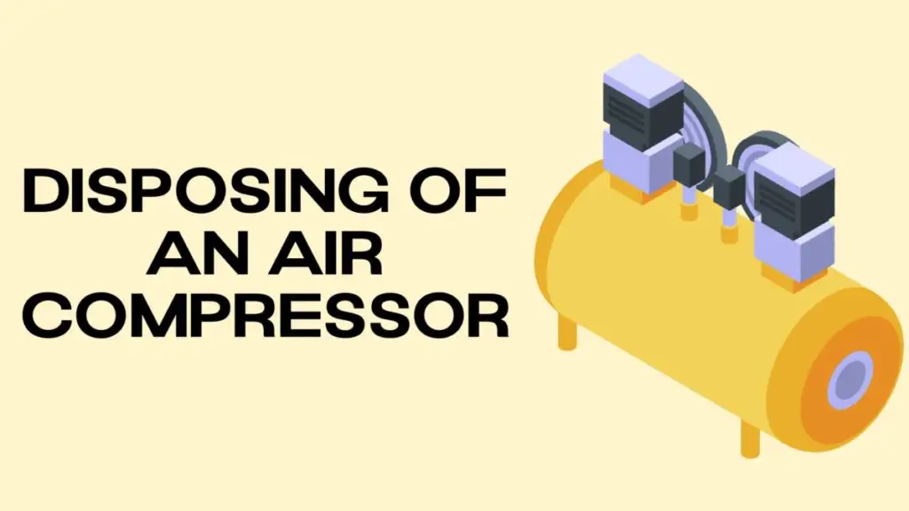 Donating or Selling the Air Compressor