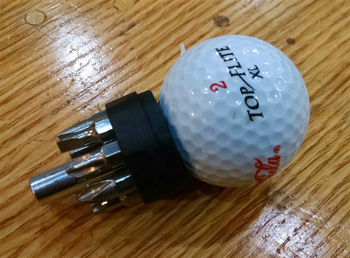 2. Utilize a golf ball holder