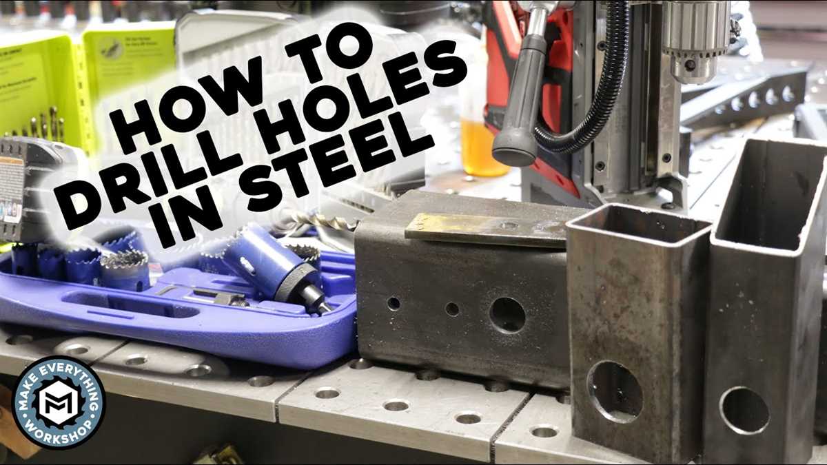 Step-by-Step Guide for Drilling into Metal