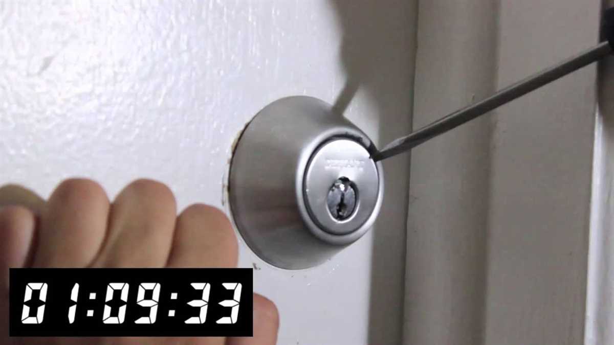 Step 4: Secure the Deadbolt Lock