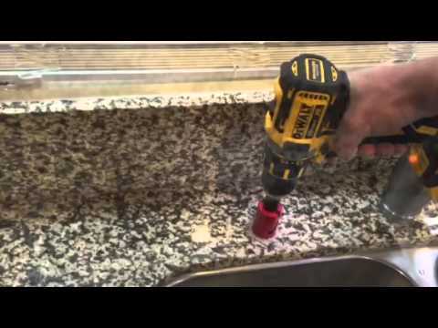 Removing the Dust and Debris while Drilling through Granite