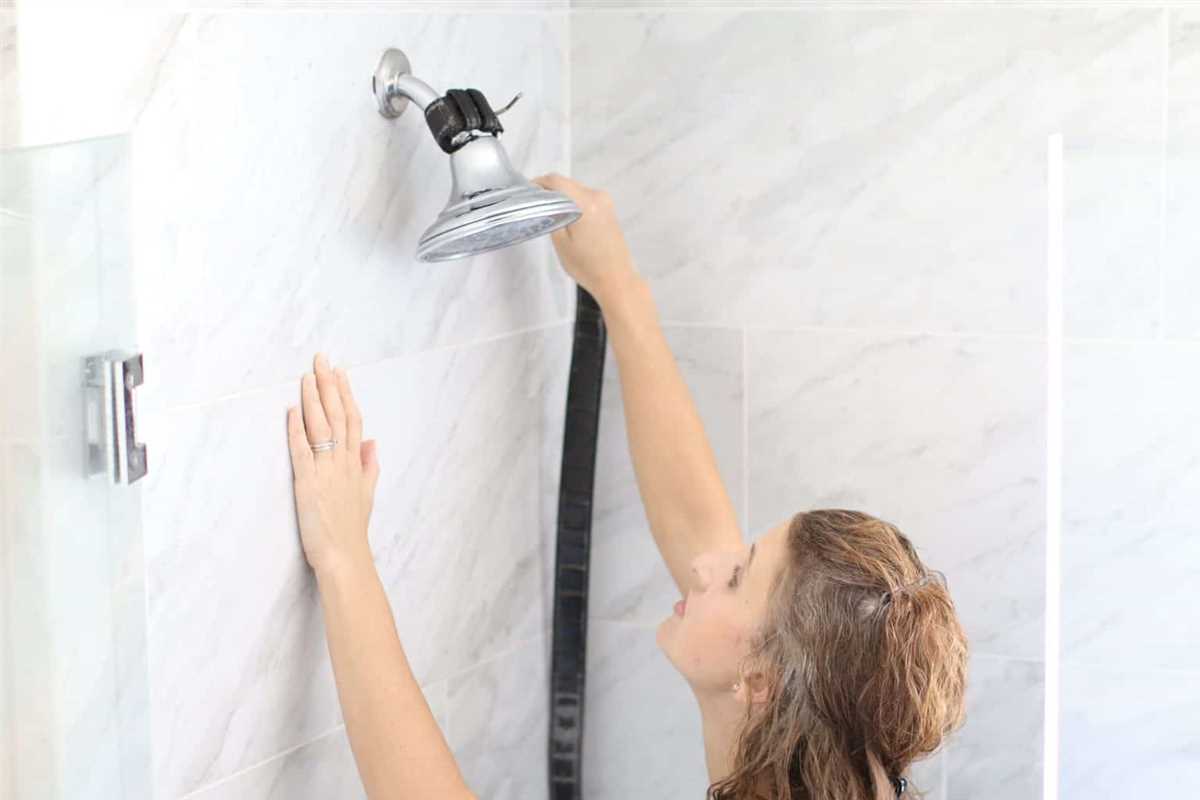 Step 5: Remove the Shower Head