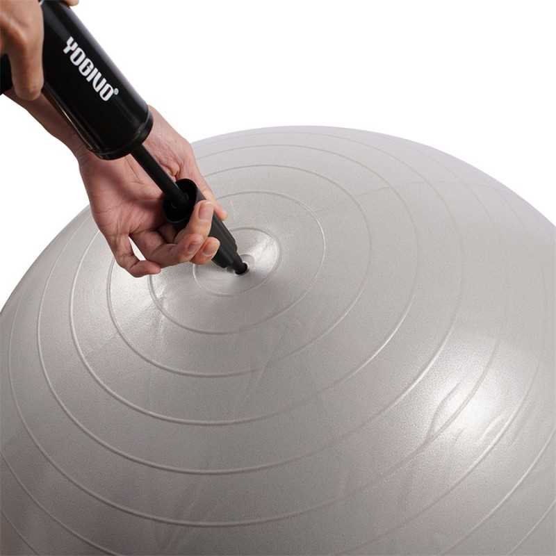 Position the exercise ball