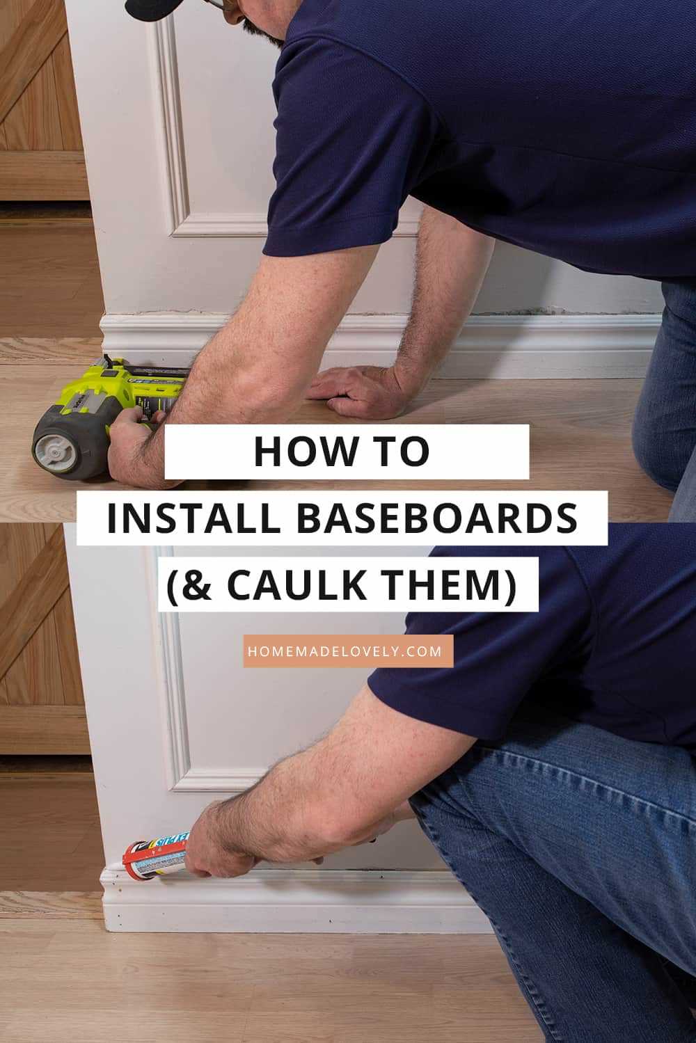 Step 1: Measure and Cut the Baseboards