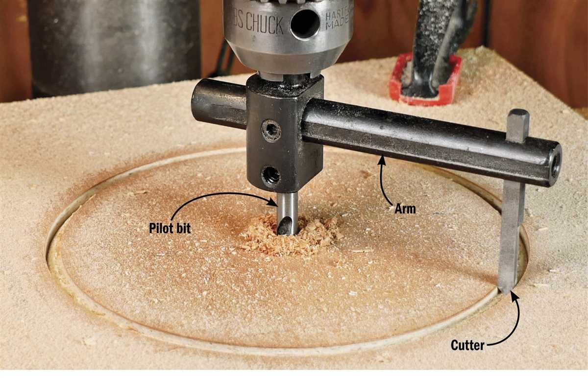 Measure and mark the drilling spot