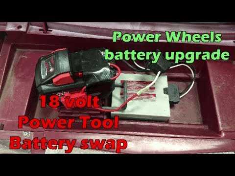 Secure the Battery in the Power Wheels