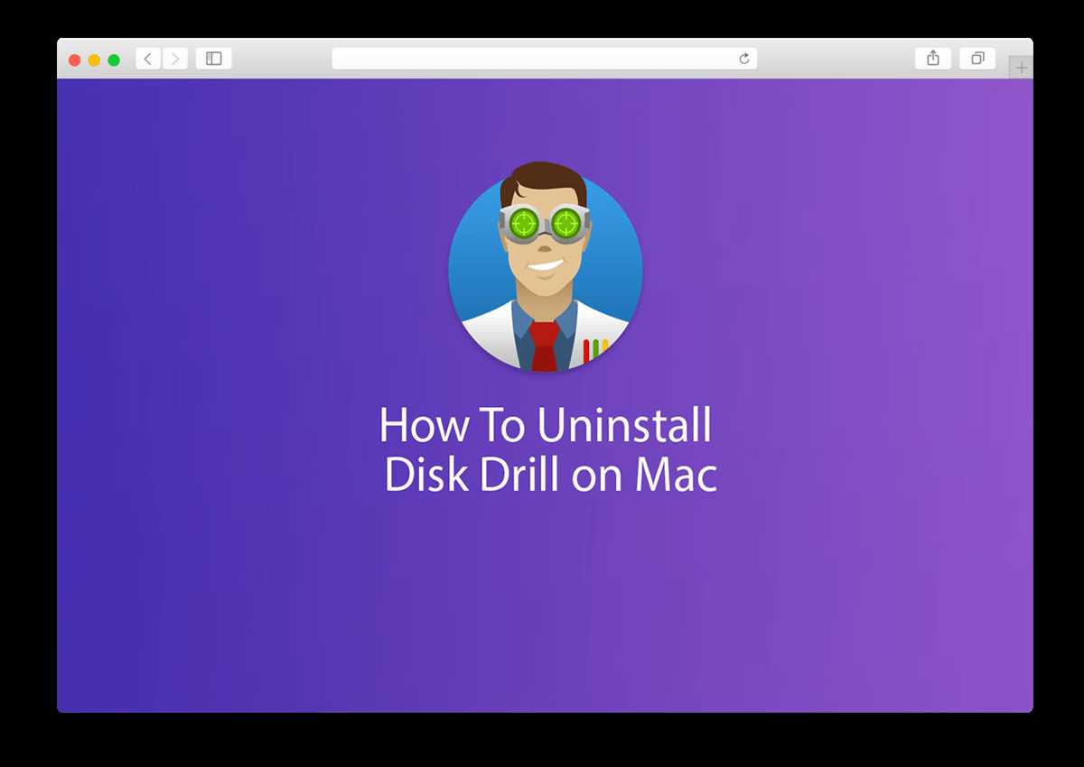 Delete Disk Drill-related files and folders