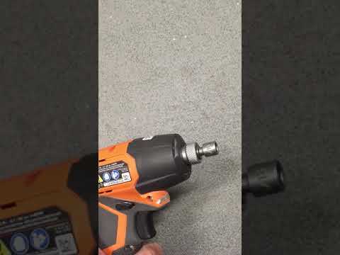 Clean the socket and impact wrench