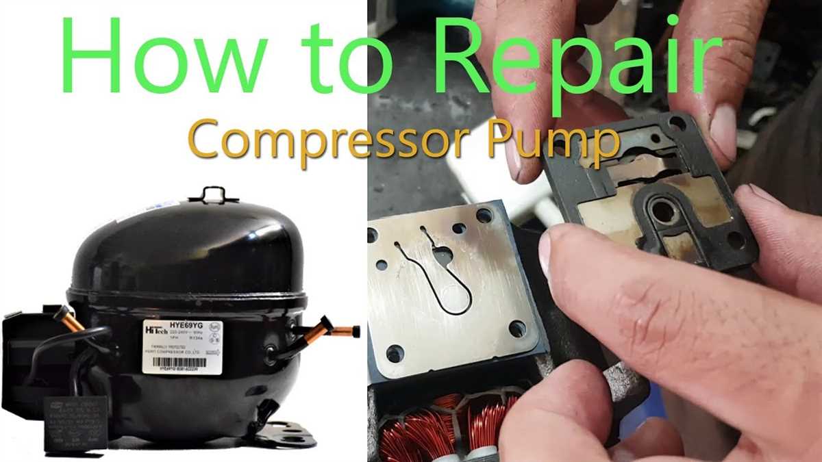 Disconnecting the Air Compressor Pump