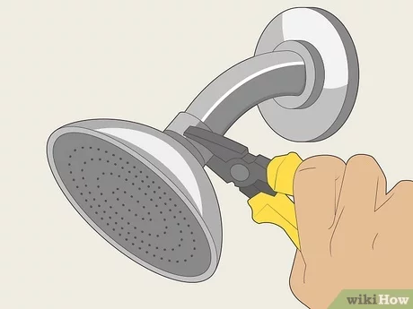 Precautions to take before removing a shower head without a wrench