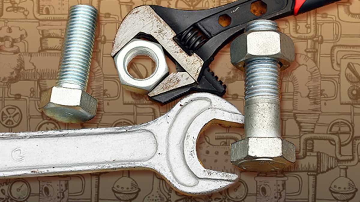 Securing with Adjustable Wrench: Versatile Jaw Opening