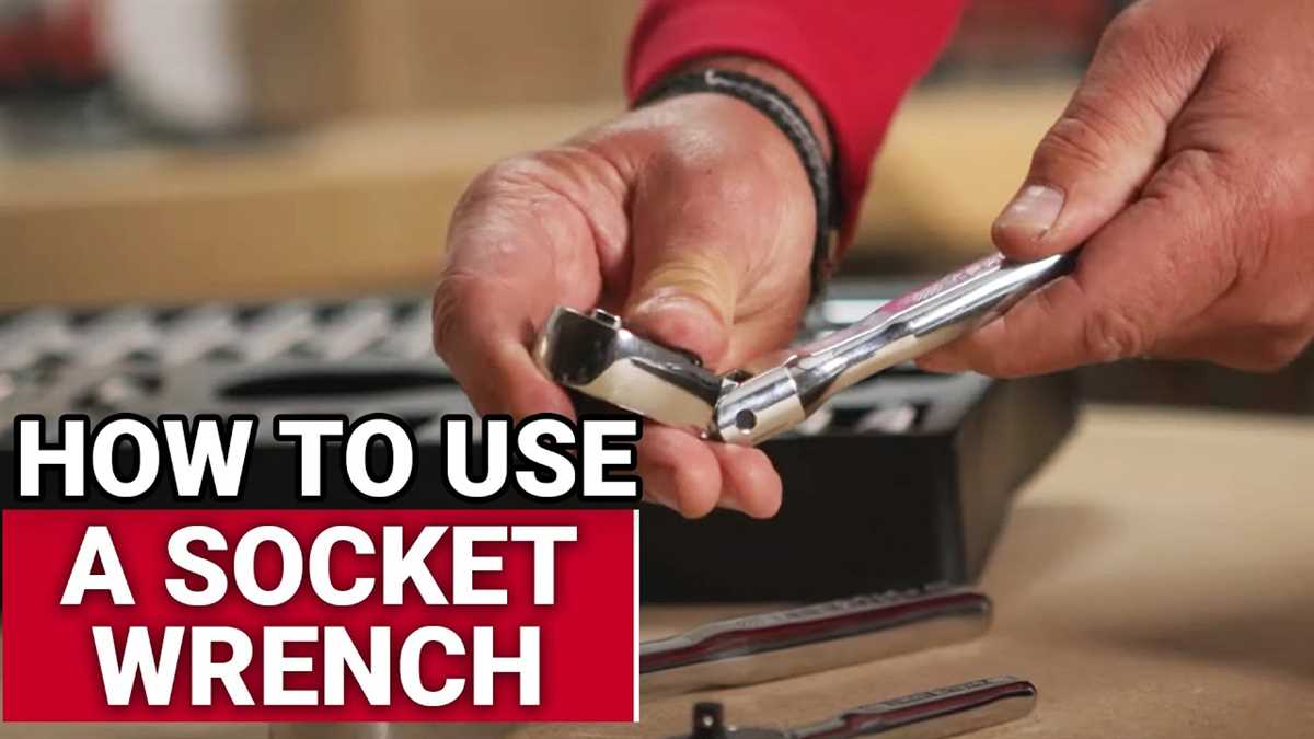 Using a Wrench and Socket for Loosening Bolts