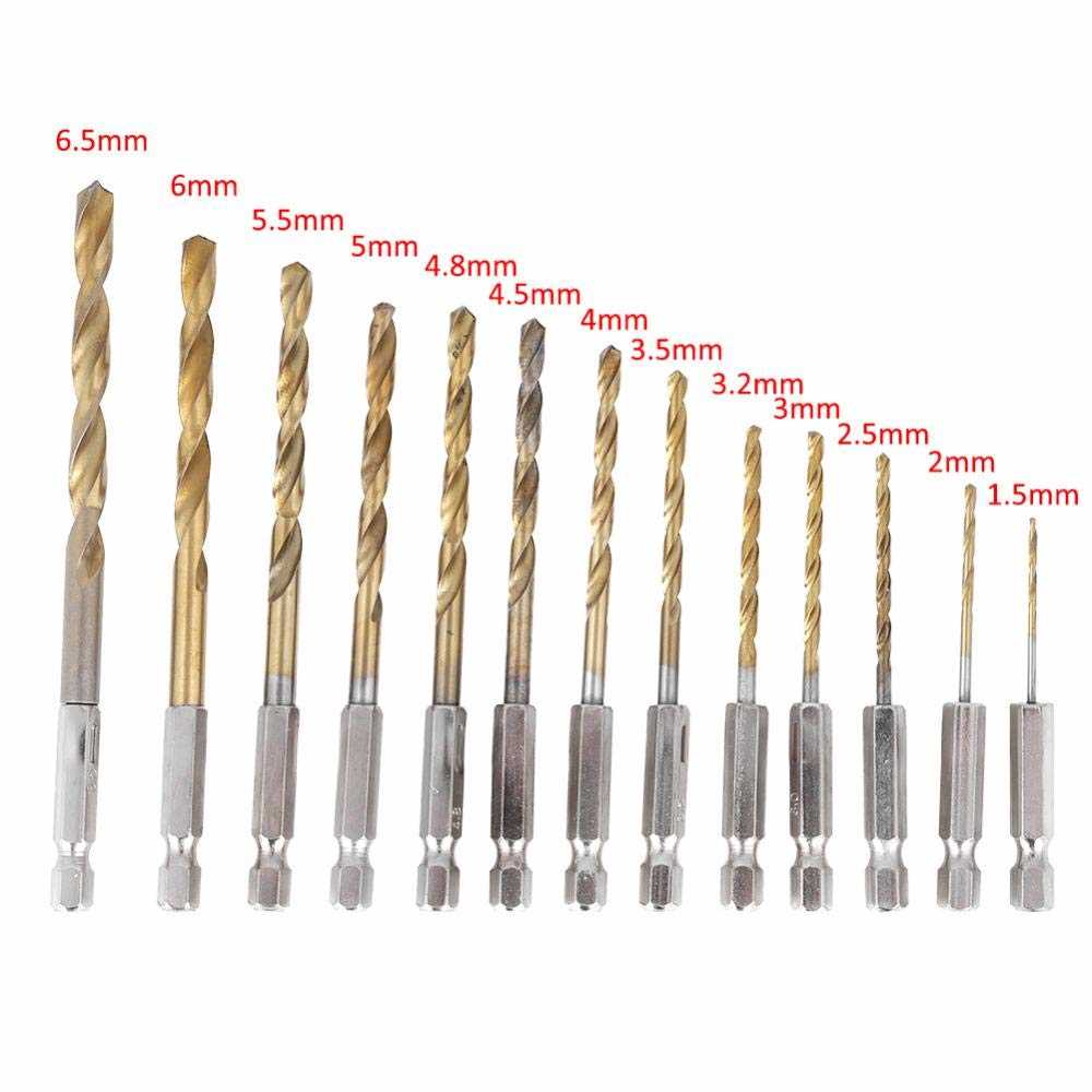 Step 7: Repeat for other drill bit sizes