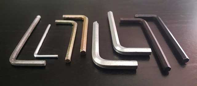 7. Keep your Allen wrenches organized